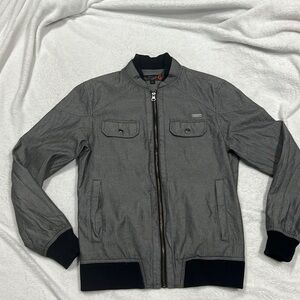 Guess Grey Light Puffy Jacket